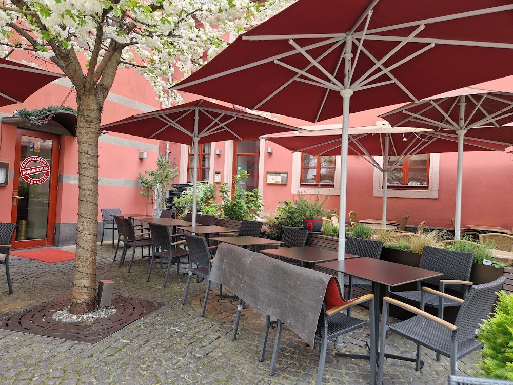 Terrasse der Santiago Bar Mainz